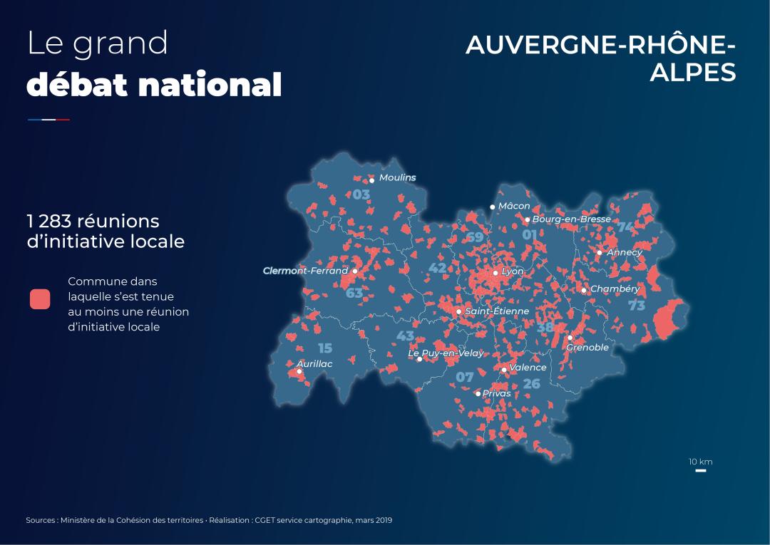 Les r&eacute;unions d'initiatives locales : Auvergne-Rh&ocirc;ne-Alpes
