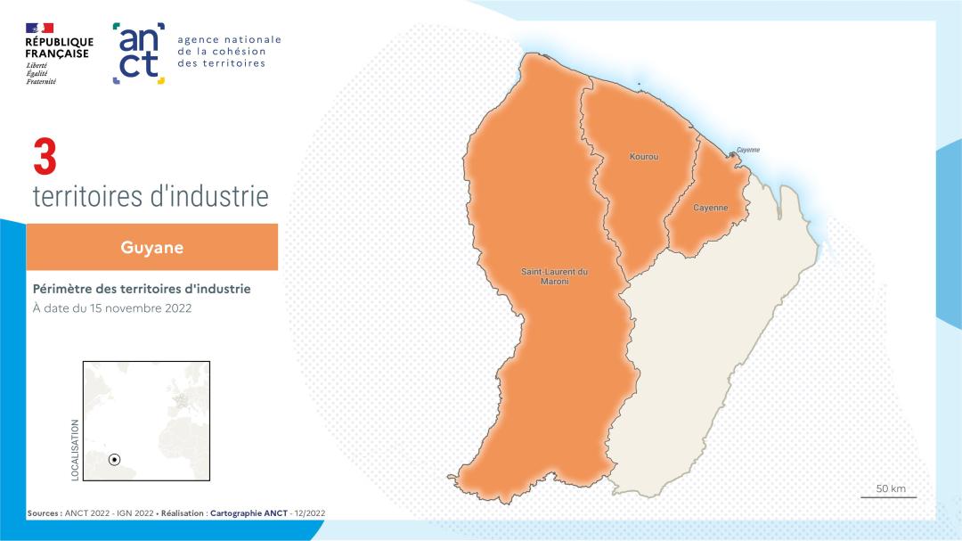Territoires d'industrie : Guyane