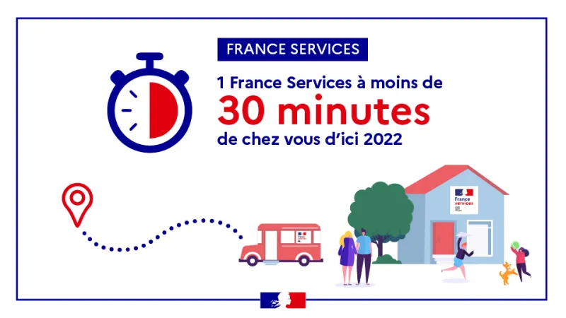 Vignette "1 France Services &agrave; moins de 30 minutes"