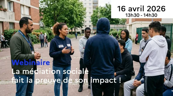 Situation de m&eacute;diation avec un groupe de jeune