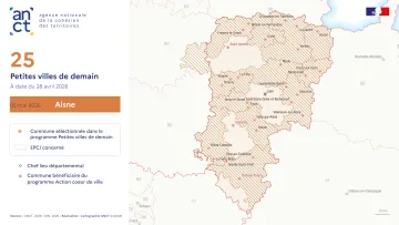 D&eacute;ploiement du dispositif Petites villes de demain : Aisne
