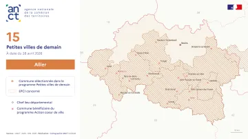 D&eacute;ploiement du dispositif Petites villes de demain : Allier