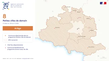 D&eacute;ploiement du dispositif Petites villes de demain : Ari&egrave;ge
