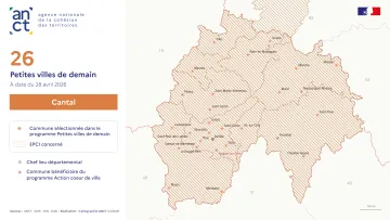 D&eacute;ploiement du dispositif Petites villes de demain : Cantal
