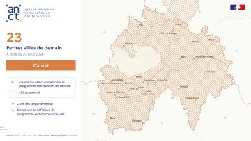 D&eacute;ploiement du dispositif Petites villes de demain : Cantal