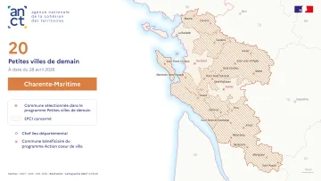 D&eacute;ploiement du dispositif Petites villes de demain : Charente-Maritime