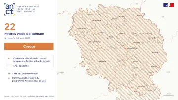 D&eacute;ploiement du dispositif Petites villes de demain : Creuse