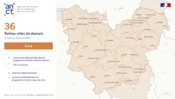 D&eacute;ploiement du dispositif Petites villes de demain : Eure