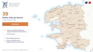 D&eacute;ploiement du dispositif Petites villes de demain : Finist&egrave;re