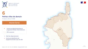 D&eacute;ploiement du dispositif Petites villes de demain : Haute-Corse