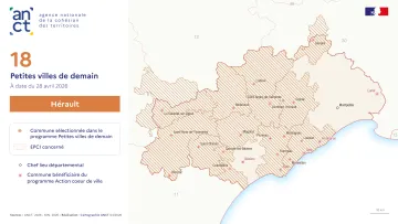 D&eacute;ploiement du dispositif Petites villes de demain : H&eacute;rault