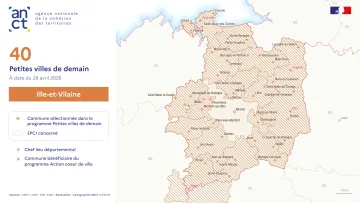 D&eacute;ploiement du dispositif Petites villes de demain : Ille-et-Vilaine