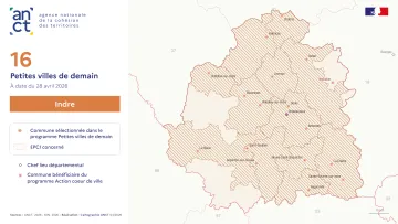 D&eacute;ploiement du dispositif Petites villes de demain : Indre