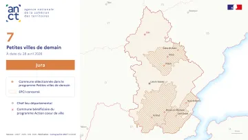 D&eacute;ploiement du dispositif Petites villes de demain : Jura