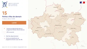 D&eacute;ploiement du dispositif Petites villes de demain : Loiret