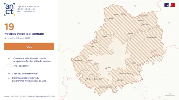 D&eacute;ploiement du dispositif Petites villes de demain : Lot