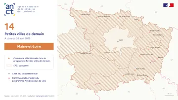 D&eacute;ploiement du dispositif Petites villes de demain : Maine-et-Loire