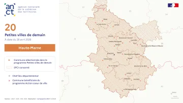 D&eacute;ploiement du dispositif Petites villes de demain : Haute-Marne