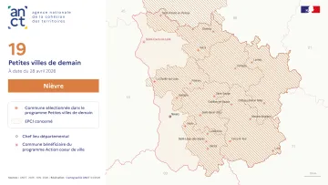 D&eacute;ploiement du dispositif Petites villes de demain : Ni&egrave;vre