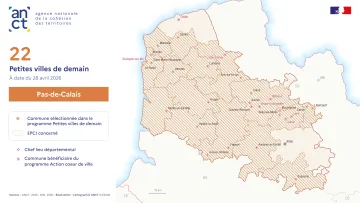 D&eacute;ploiement du dispositif Petites villes de demain : Pas-de-Calais