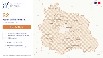 D&eacute;ploiement du dispositif Petites villes de demain : Puy-de-D&ocirc;me