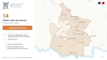 D&eacute;ploiement du dispositif Petites villes de demain : Hautes-Pyr&eacute;n&eacute;es