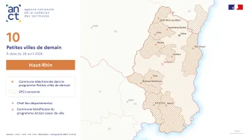 D&eacute;ploiement du dispositif Petites villes de demain : Haut-Rhin