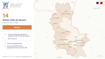 D&eacute;ploiement du dispositif Petites villes de demain : Rh&ocirc;ne