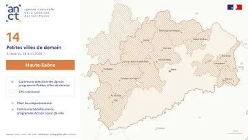 D&eacute;ploiement du dispositif Petites villes de demain : Haute-Sa&ocirc;ne