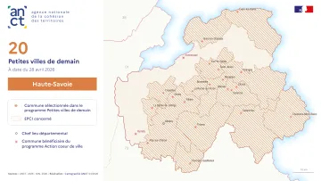 D&eacute;ploiement du dispositif Petites villes de demain : Haute-Savoie