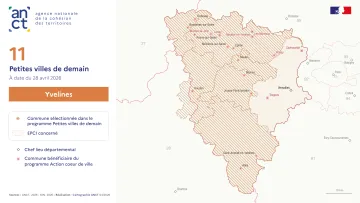 D&eacute;ploiement du dispositif Petites villes de demain : Yvelines