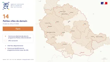 D&eacute;ploiement du dispositif Petites villes de demain : Tarn