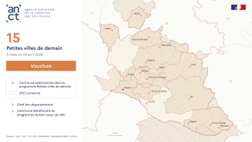 D&eacute;ploiement du dispositif Petites villes de demain : Vaucluse