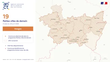 D&eacute;ploiement du dispositif Petites villes de demain : Vosges