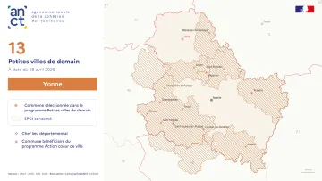 D&eacute;ploiement du dispositif Petites villes de demain : Yonne
