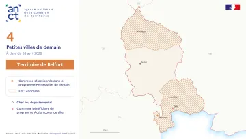 D&eacute;ploiement du dispositif Petites villes de demain : Territoire de Belfort