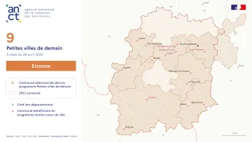 D&eacute;ploiement du dispositif Petites villes de demain : Essonne