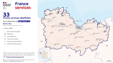 France services : C&ocirc;tes-d'Armor (22)
