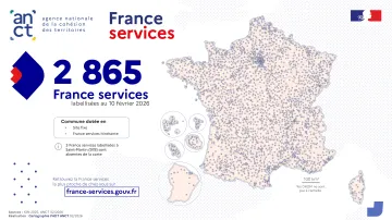 Localisation des structures France services au format 16/9