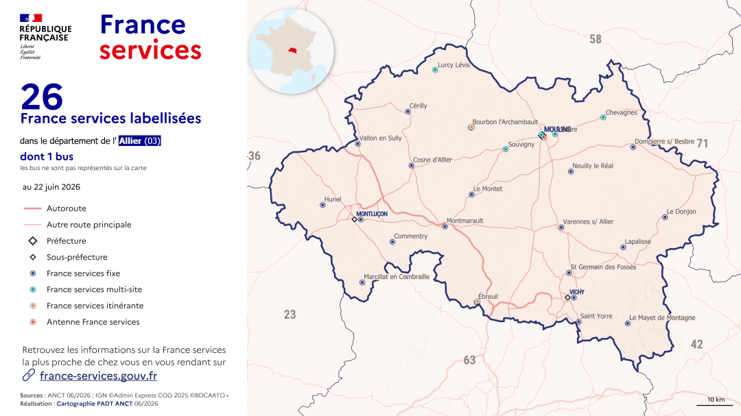 France services : Allier (03)