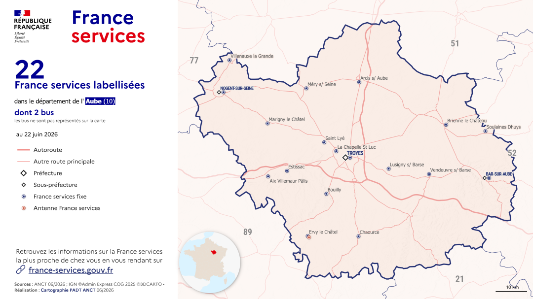 France services : Aube (10)