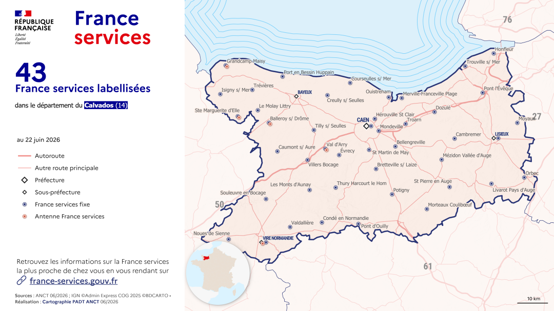 France services : Calvados (14)