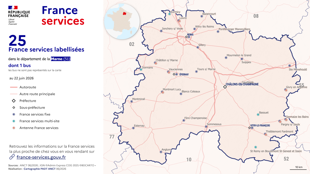 France services : Marne (51)