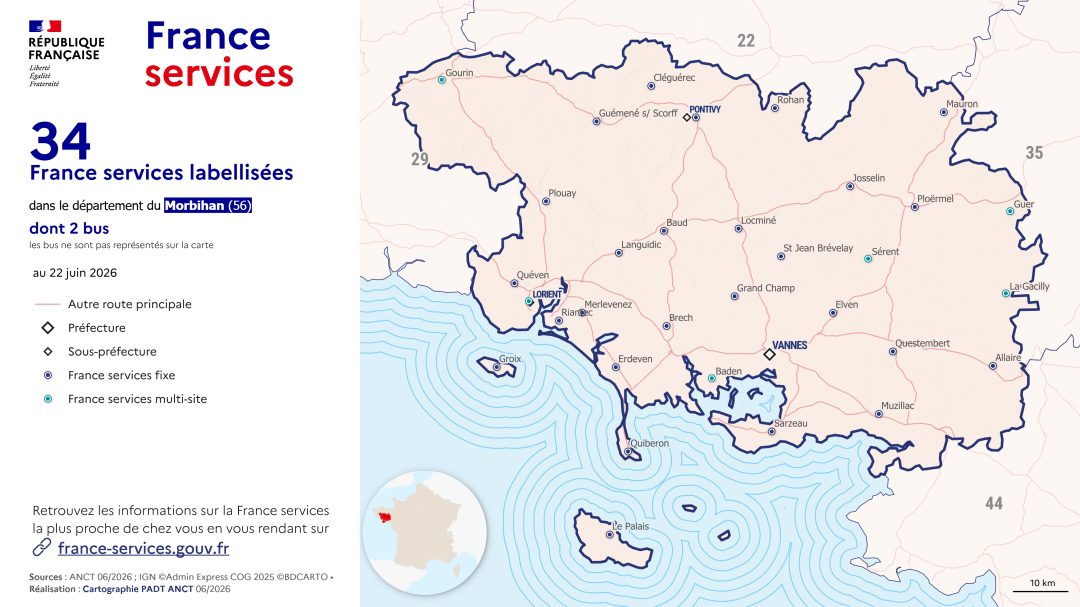 France services : Morbihan (56)