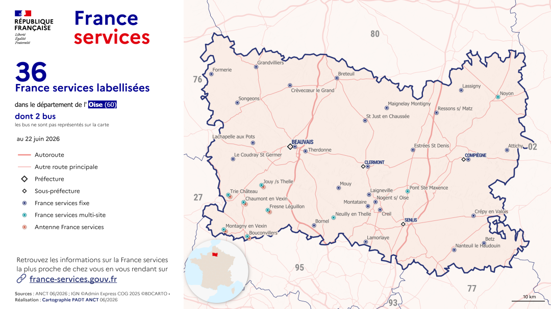 France services : Oise (60)