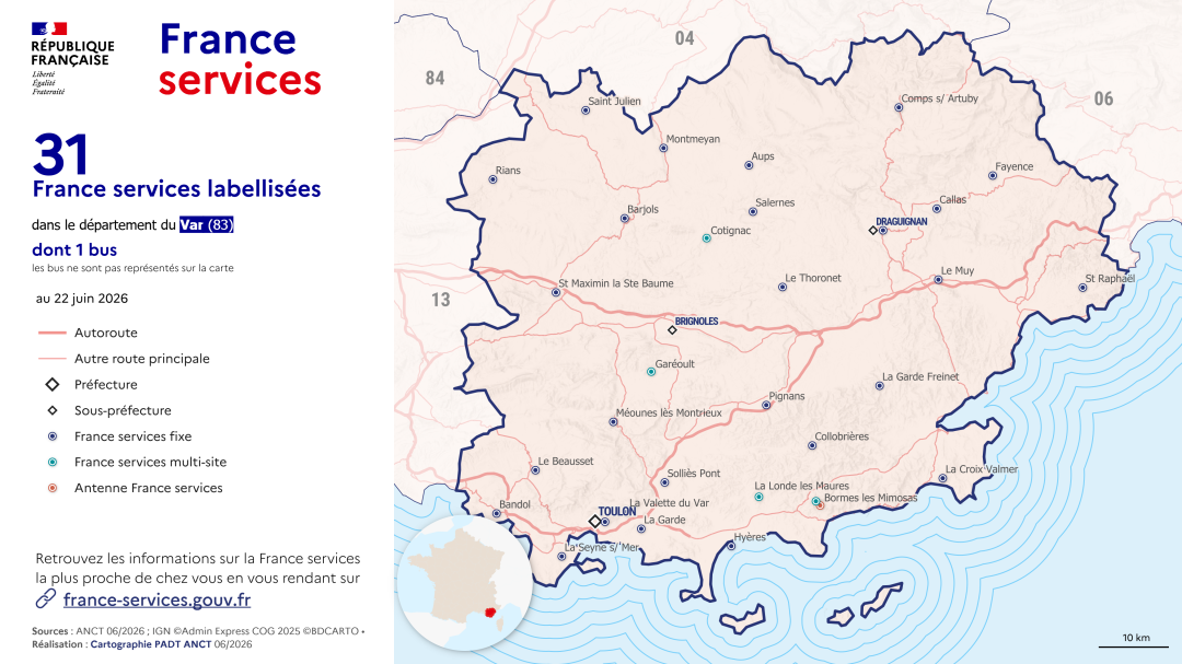 France services : Var (83)