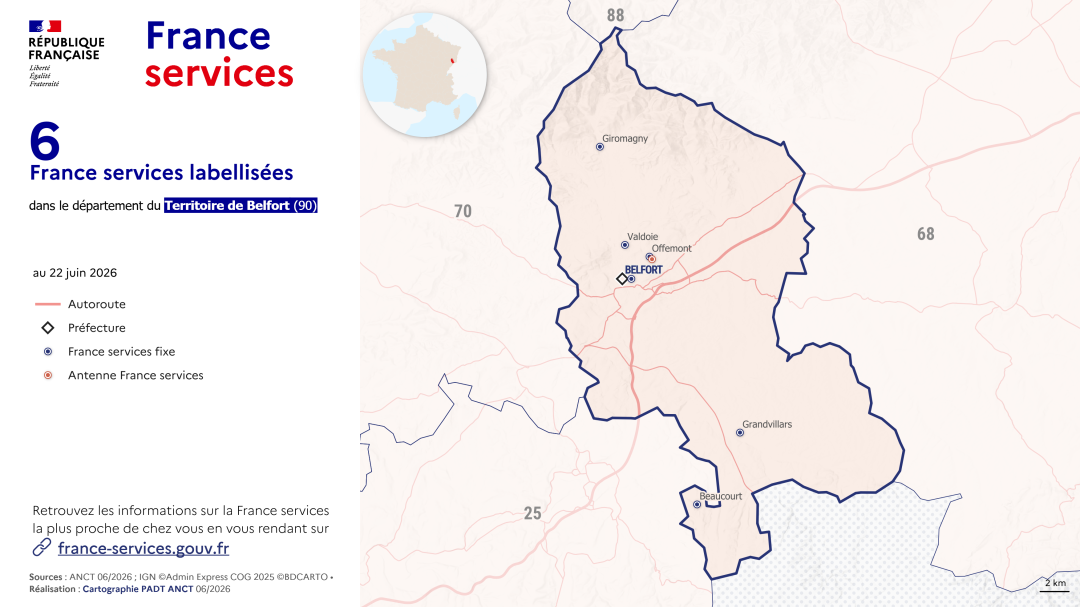 France services : Territoire de Belfort (90)