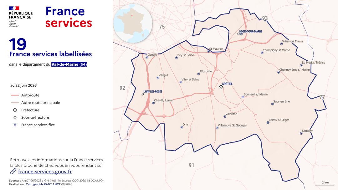 France services : Val-de-Marne (94)